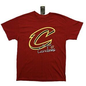 Cleveland Cavaliers Men's Basketball T-Shirt Size L Red Short Sleeves NBA NWT